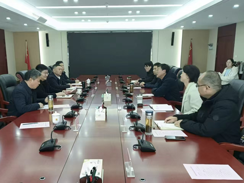 淮北市供销社与安徽省供销集团
举行工作座谈交流